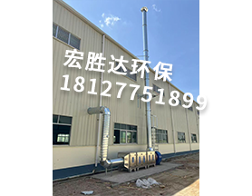 干式过滤器+二级活性炭吸附