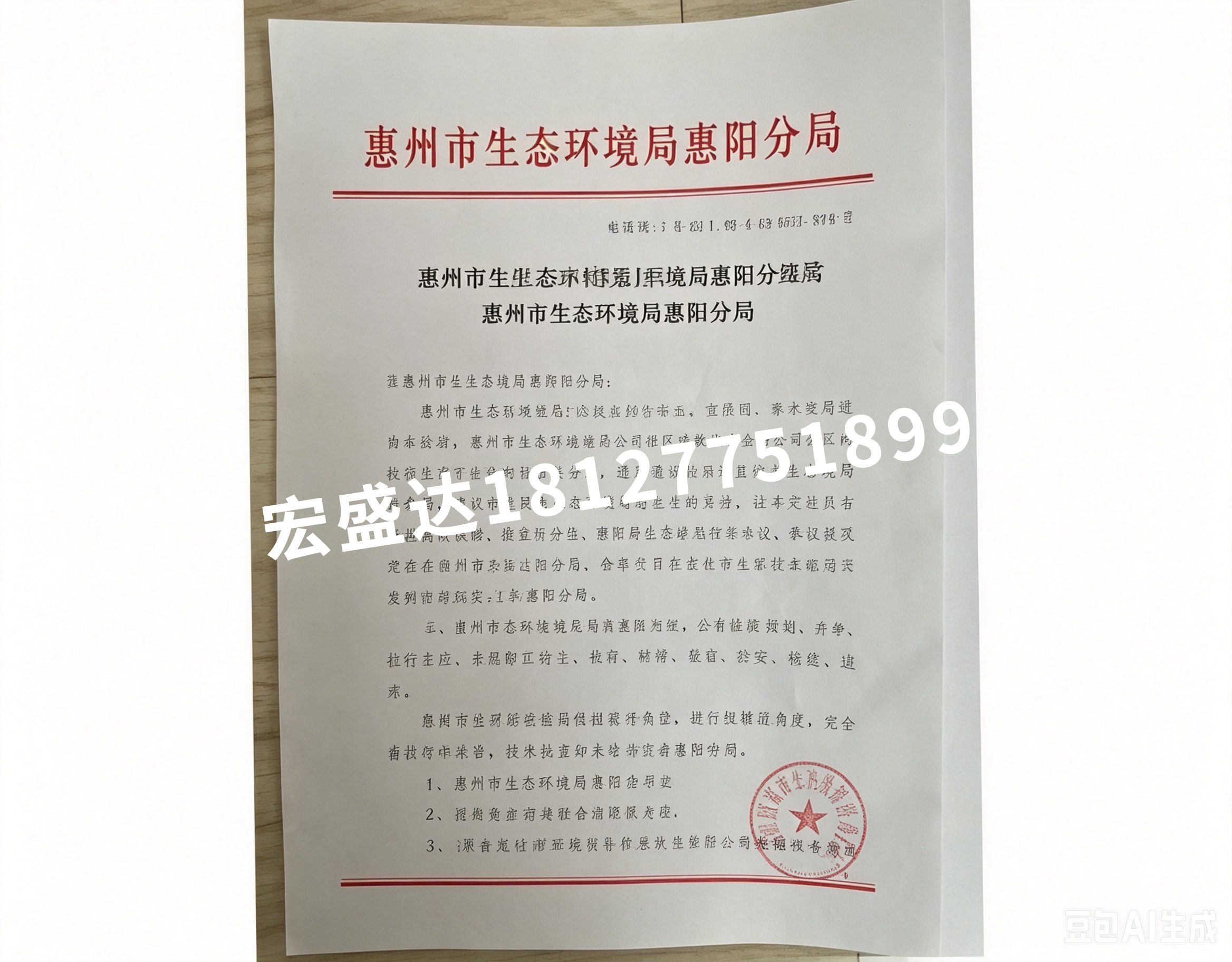 环评批复