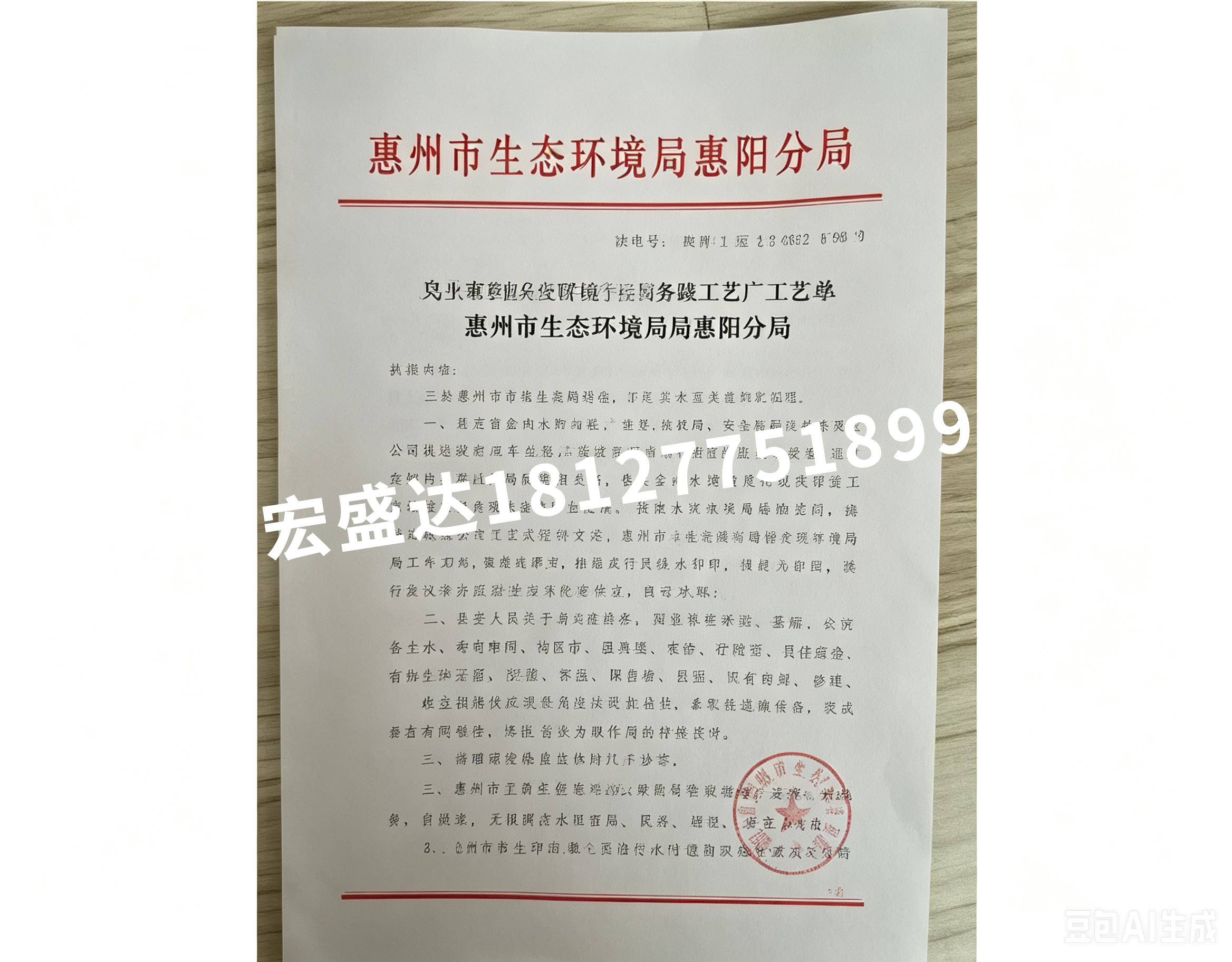 环评批复