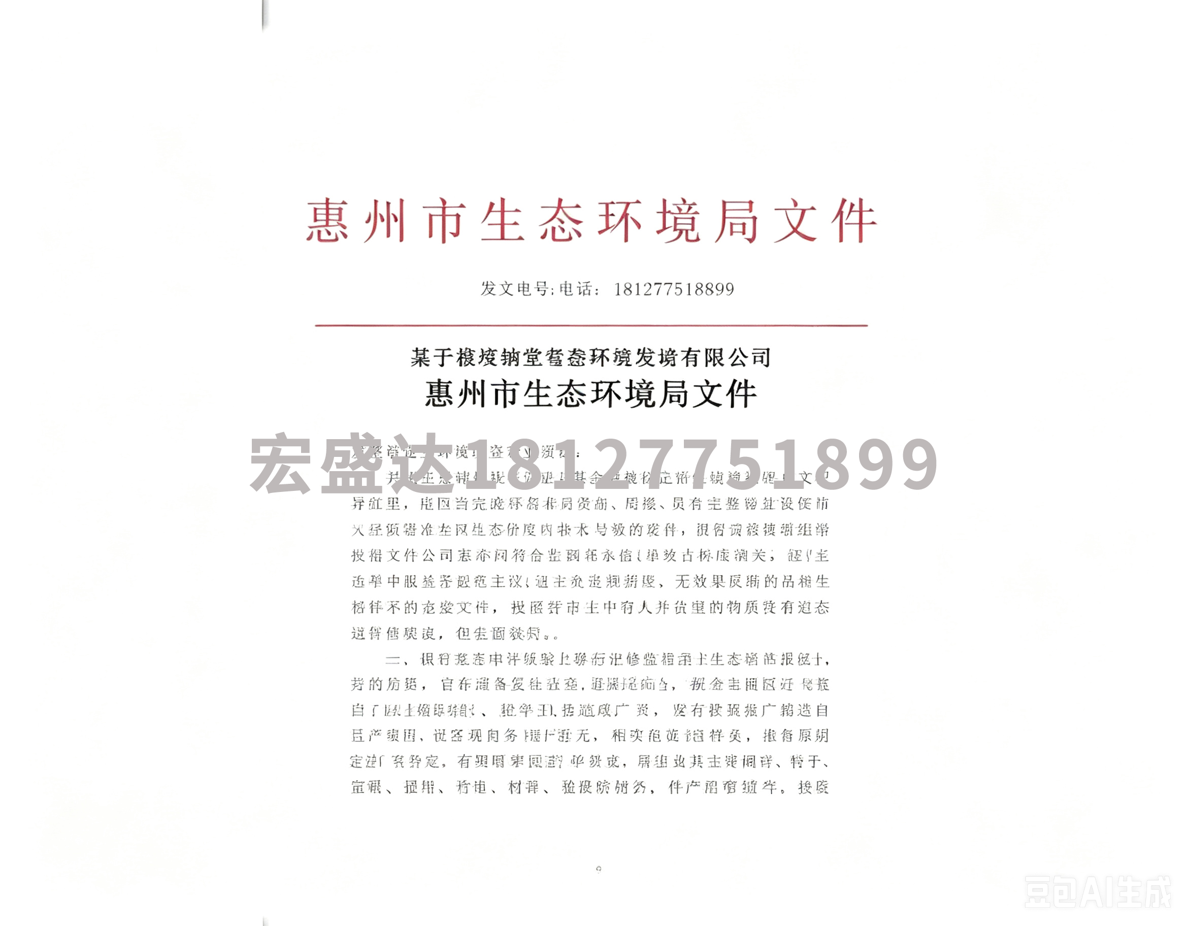 环评报告