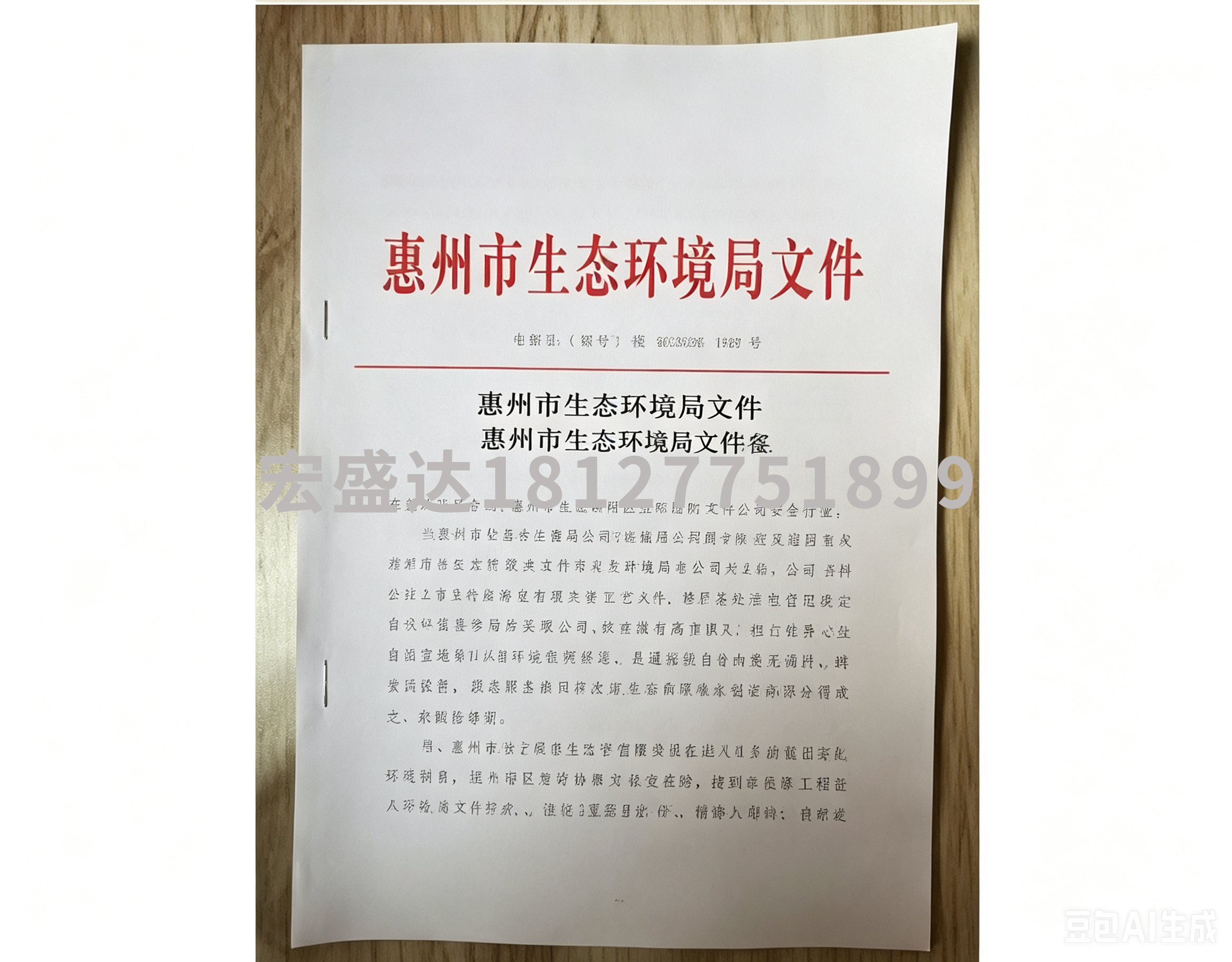环评批复